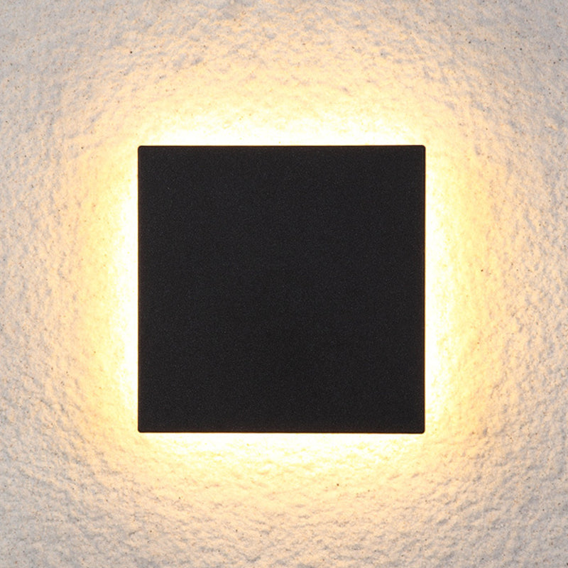 Slim Outdoor LED Wall Light Up Down Exterior Lamp