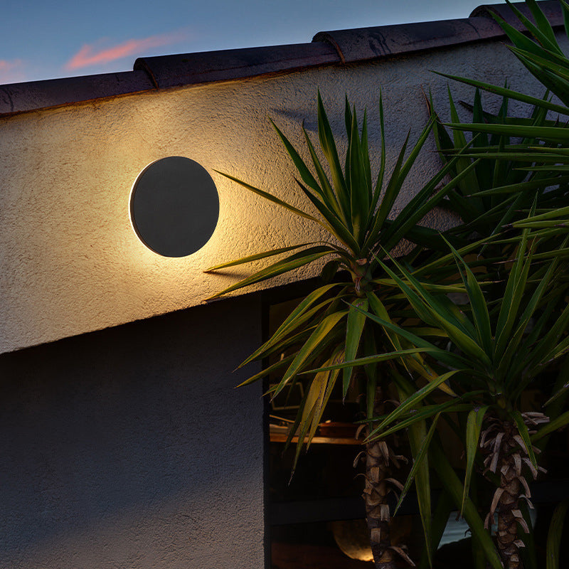 Slim Outdoor LED Wall Light Up Down Exterior Lamp