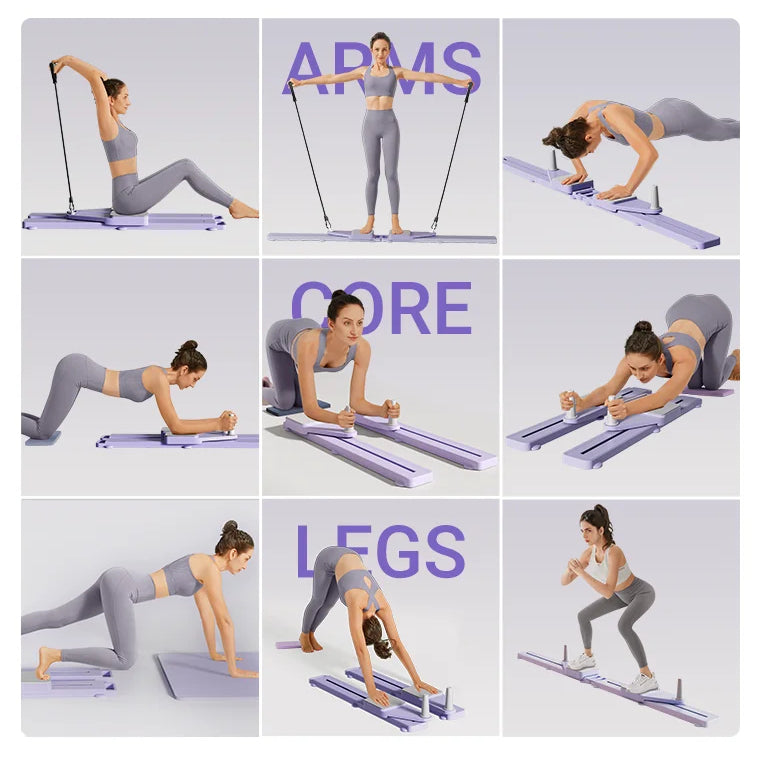 Portable Home Gym Ab Trainer & Ski Board