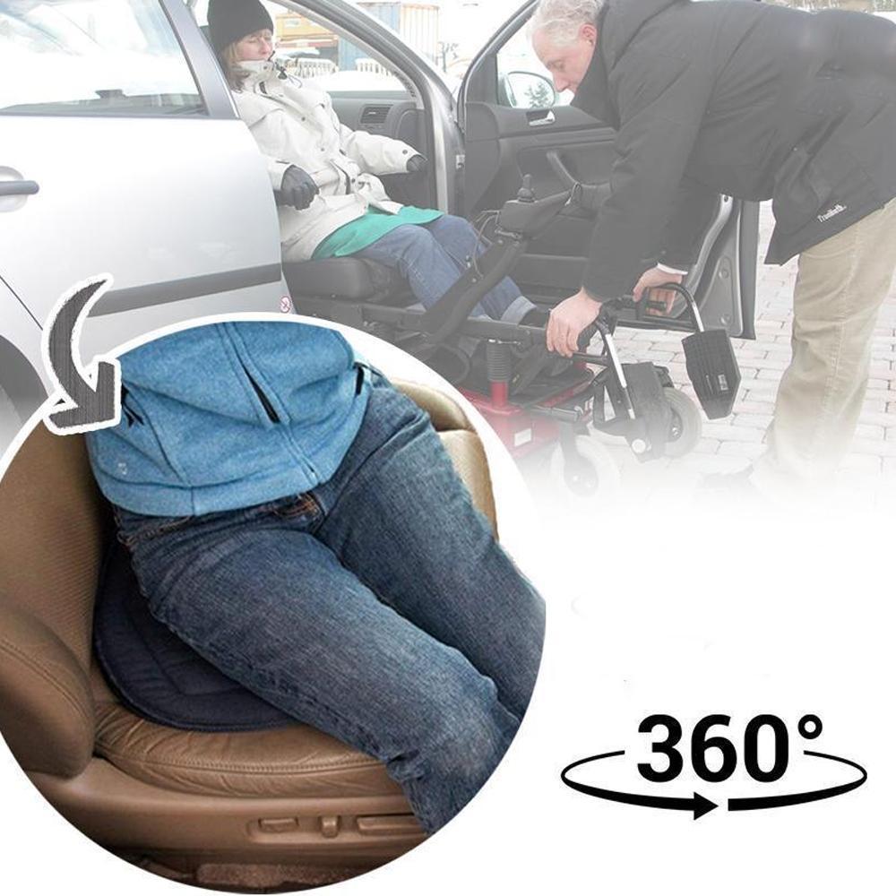 Ergonomic Rotating Memory Foam Seat Cushion