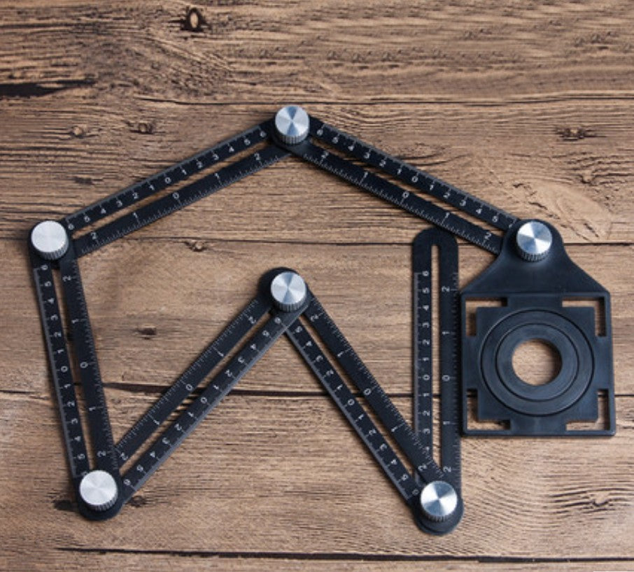 Large Side Ruler BowLift | Multi-Angle Measuring Ruler with 6 Foldable Sides, For ...