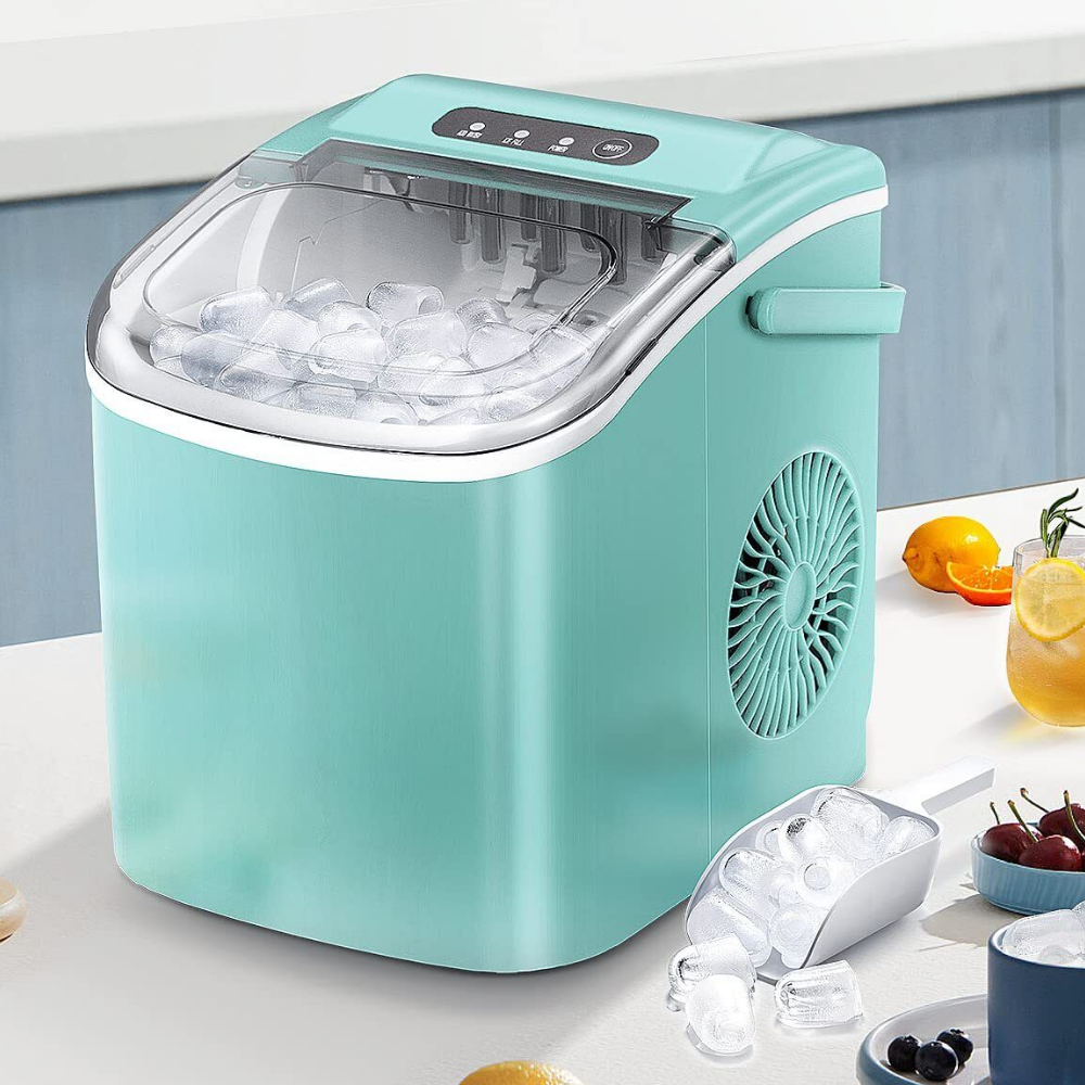 Compact High Capacity Nugget Ice Maker Machine - Halri