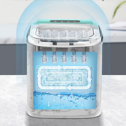 Compact High Capacity Automatic Nugget Ice Maker Machine