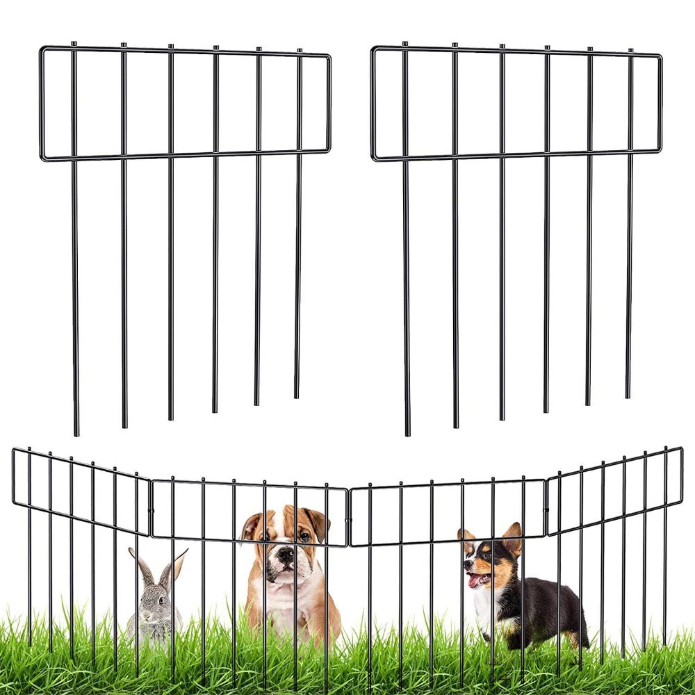 Strong Metal Yard Pet Gate Fence - Halri