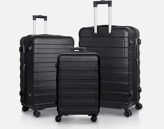 Rolling Spinner Suitcase Set 3 Piece 21 26 30 Inch - Halri