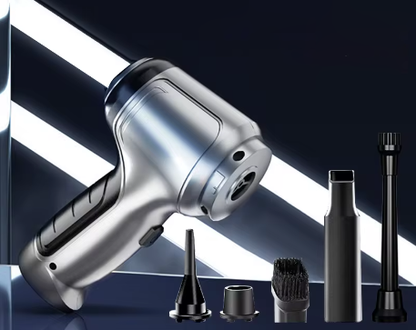 Compact Rechargeable Car Vacuum Cleaner - Portable Handheld