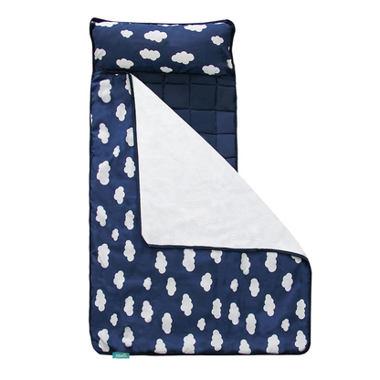Soft Childrens Portable Nursery Sleep Mat with Pillow