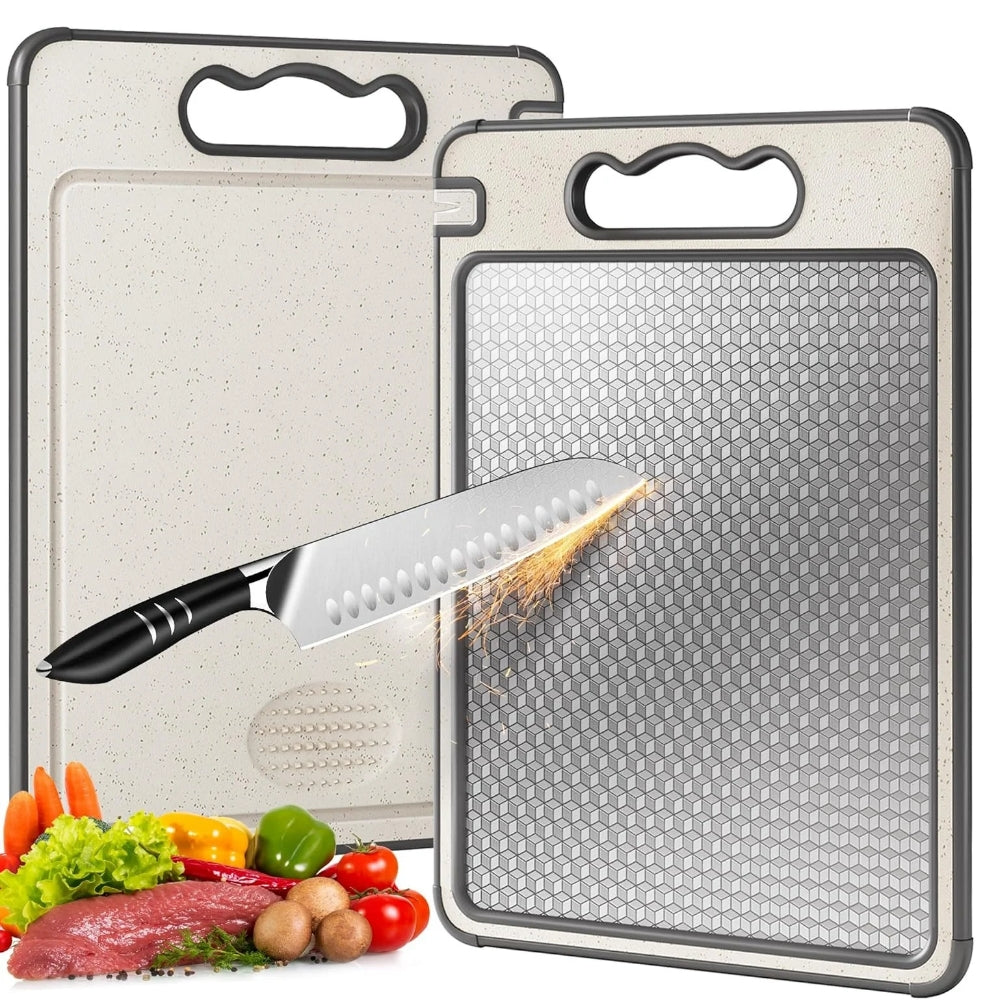 Durable Non Slip Metal Chopping Board - Befez