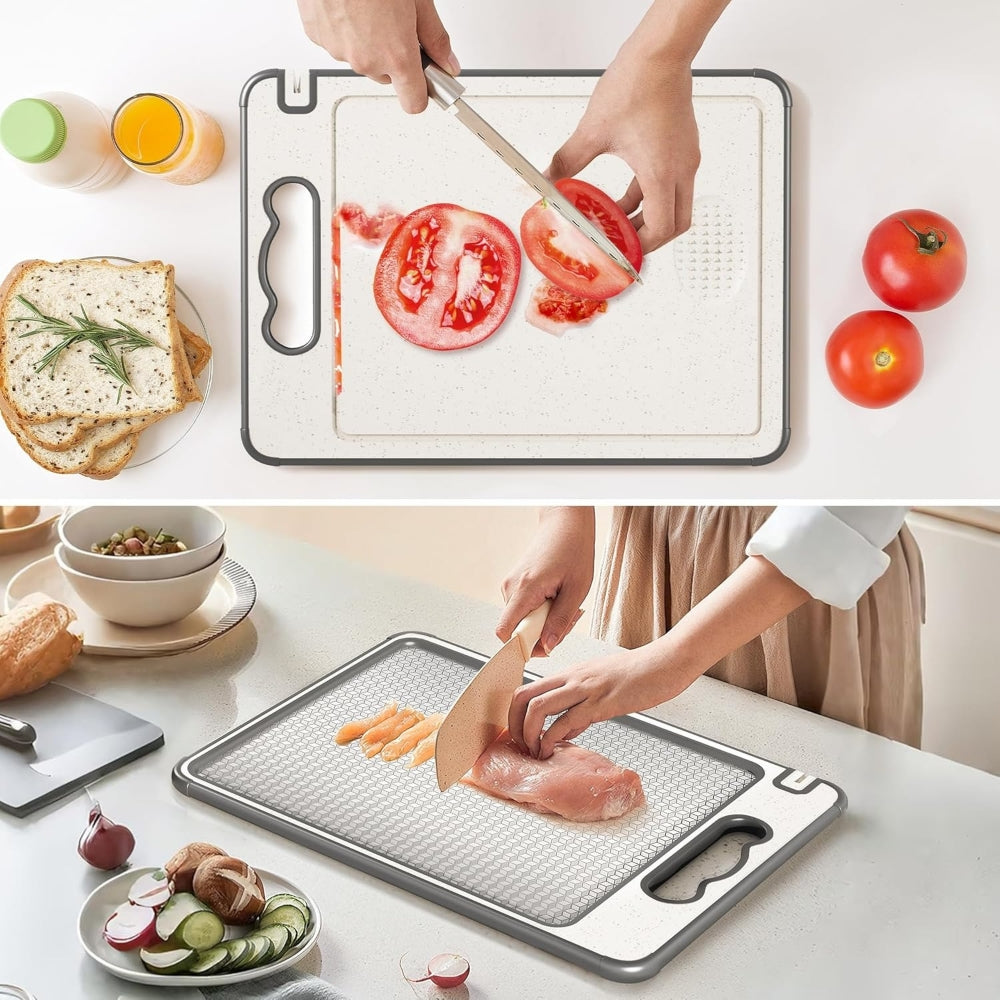 Durable Non Slip Metal Chopping Board