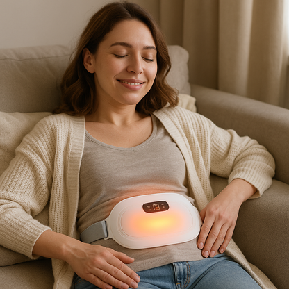 Portable Heat Therapy Pad for Cramp Relief