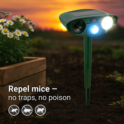 Solar Outdoor Mouse Repellent Device