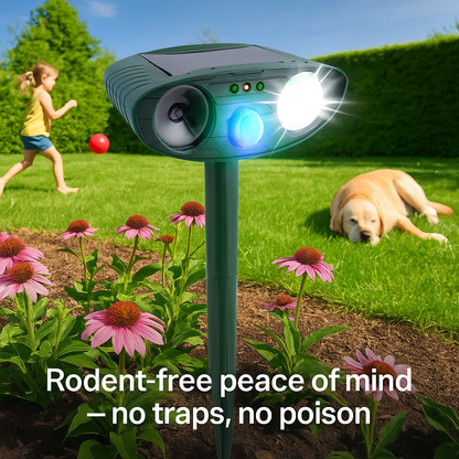 Solar Outdoor Mouse Repellent Device