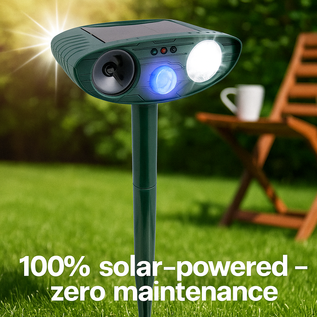 Solar Outdoor Mouse Repellent Device