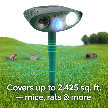 Solar Outdoor Mouse Repellent Device