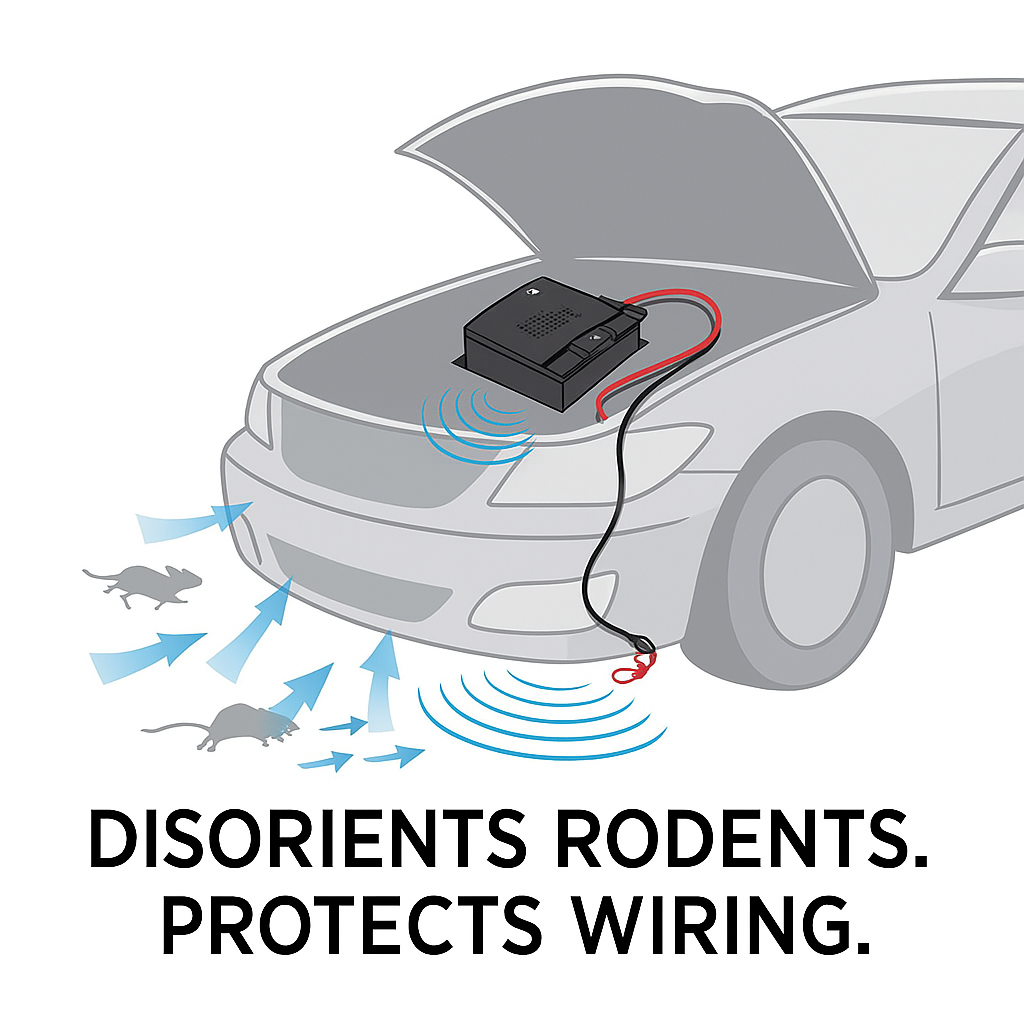 Compact Car Rodent Repeller | Best Auto Pest Control