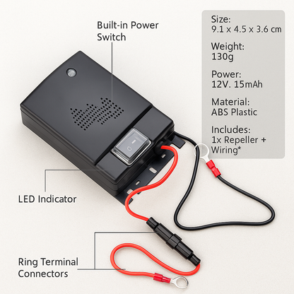 Compact Car Rodent Repeller | Best Auto Pest Control