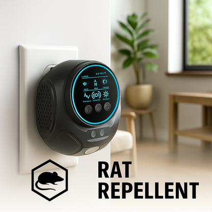 Effective Indoor Rodent Repeller with 4 Speakers - Halri
