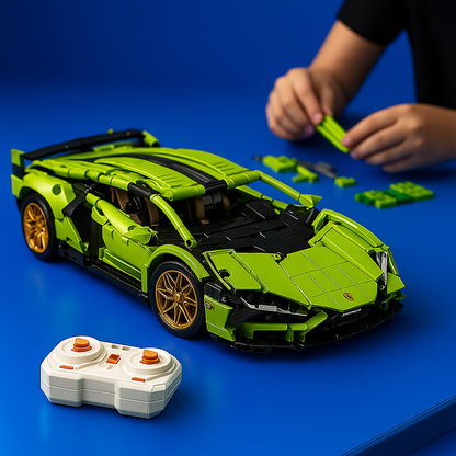 Fast Car Construction Toy Set - Halri