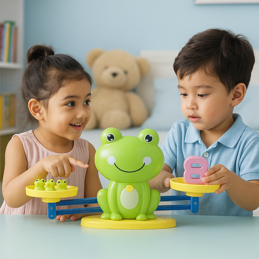 BowLift | Fun & Educational Frog Balance Math Toy – Halri
