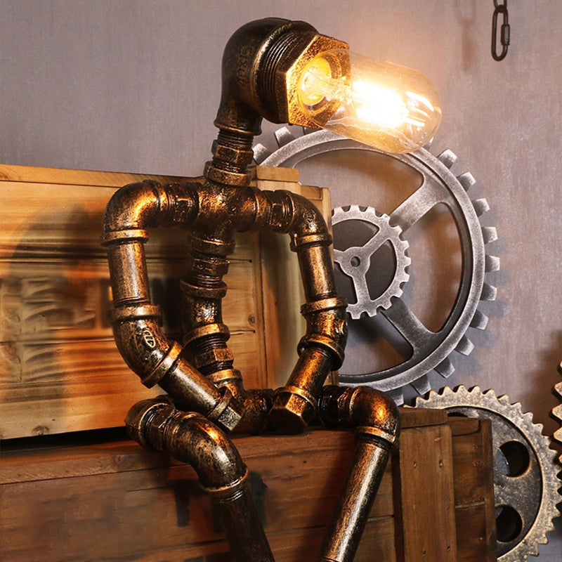 Smart LED Bedside Lamp with Shelf - Halri