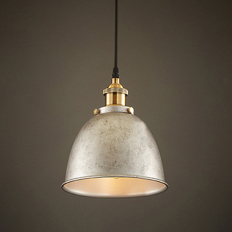 Rustic Metal Hanging Lamp