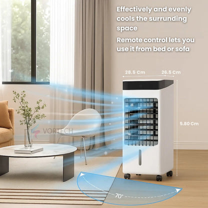 Compact Remote Control Air Conditioner for Small Rooms