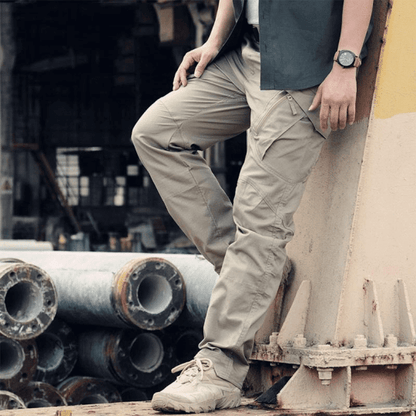 Rugged Outdoor Cargo Pants Heavy Duty Work Trousers - Halri