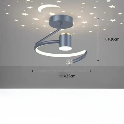 Ambient Glow LED Starry Ceiling Lamp