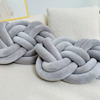 Plush Cloud Pillow with Button Detail