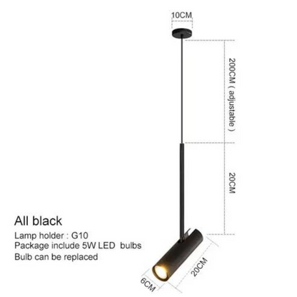Stylish LED Hanging Lamp for Cozy Bedrooms