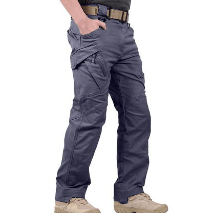 Rugged Outdoor Cargo Pants Heavy Duty Work Trousers
