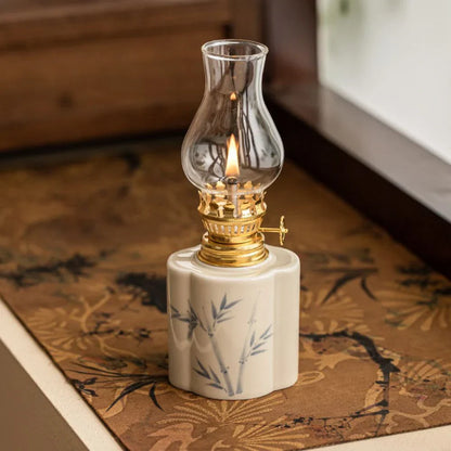 Warm Glow Outdoor Oil Lamp