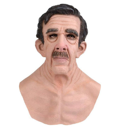 Realistic Latex Mask for Cosplay Makeup