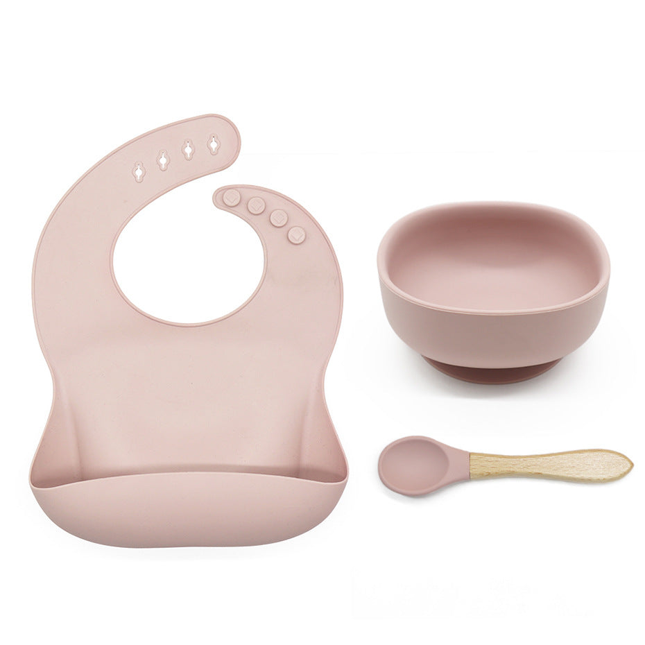 Kid Friendly Dining Set - Non Slip Plate and Utensils