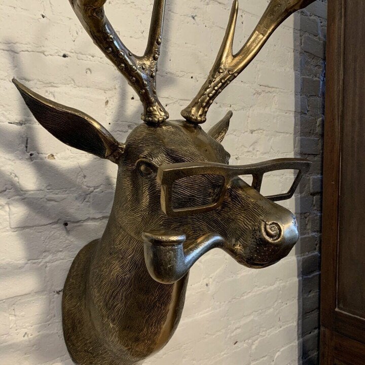 Rustic Antler Deer Wall Decor