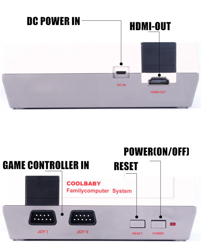 Classic Arcade Console 620 Vintage Games
