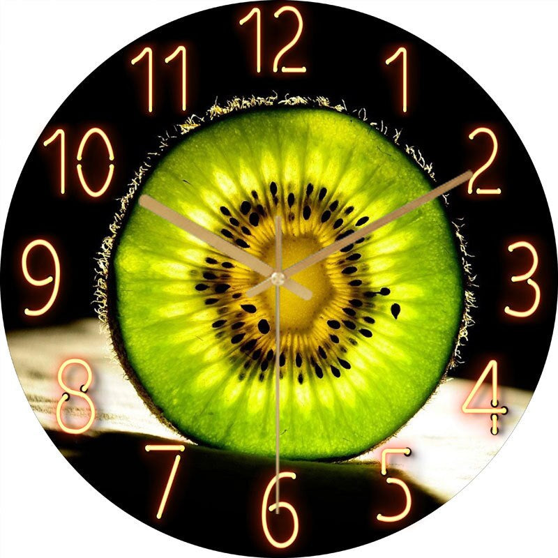 Modern Slim Wall Clock