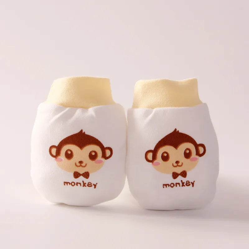 Halri | Gentle Baby Cotton Mitts - Comfortable Baby Scratch Protection