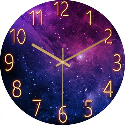 Modern Slim Wall Clock