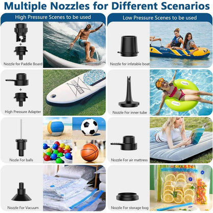 Portable Inflatable SUP Air Pump