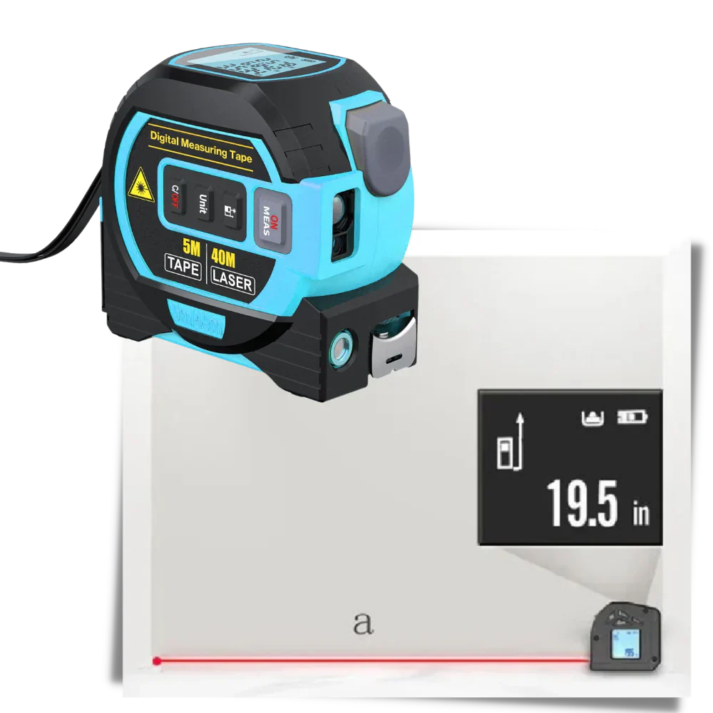 Multi-Function Digital Measuring Tape Tool