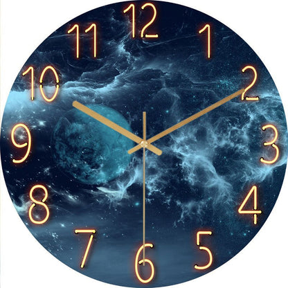 Modern Slim Wall Clock