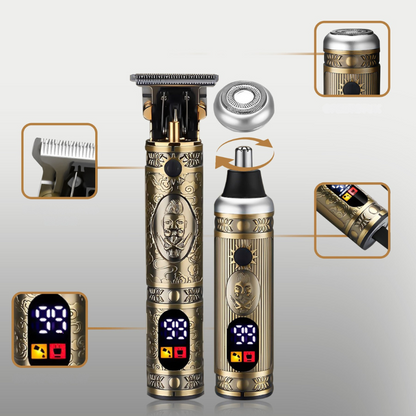 Premium 4-in-1 Grooming Clipper Set