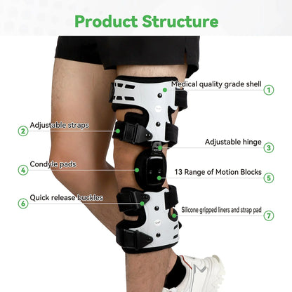 Supportive Knee Compression Wrap