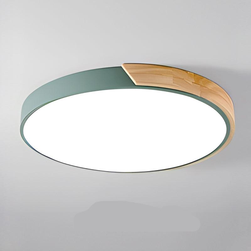 Simple Round LED Ceiling Fixture Slim Flush Mount