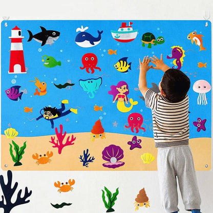 Colorful Felt Story Board