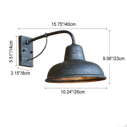 Rustic Farmhouse Outdoor Wall Lantern