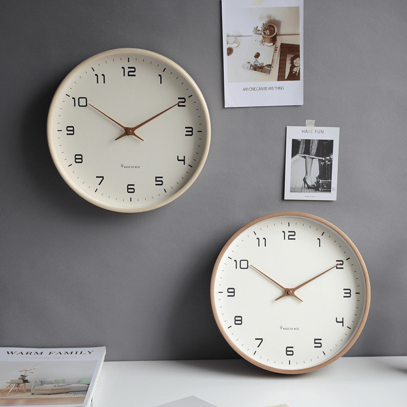 Rustic Wooden Wall Clock
