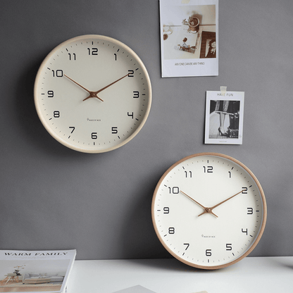 Rustic Wooden Wall Clock