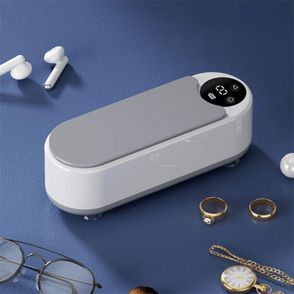 Compact Sonic Jewelry Watch Cleaner Device